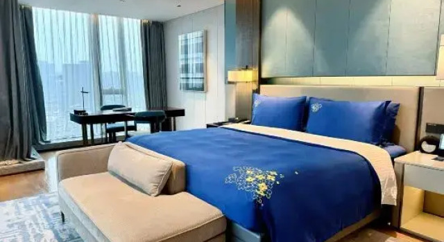 Семейный люкс Deluxe с 2 комнатами Wenlan Hotel Northern Hangzhou