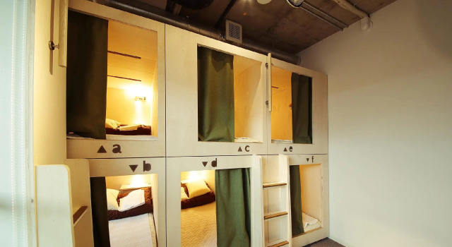 Кровать в общем номере (женский номер) North Stay Sapporo Minami
