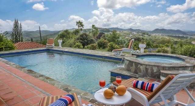 Spanish-style Ocean View Villa Set In Garden - Calypso Court 3 Bedroom Villa by RedAwning
