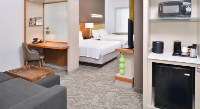 Двухместная студия SpringHill Suites Ashburn Dulles North