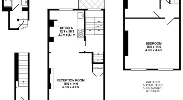Апартаменты Marylebone Luxury 2-bed Duplex With Terrace