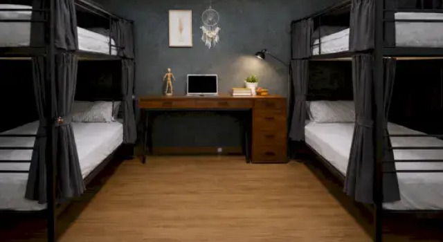 Кровать в общем номере (женский номер) Ganse stay