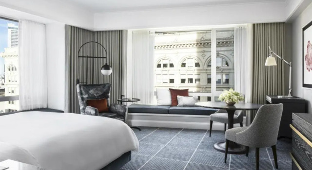 Двухместный номер Deluxe с красивым видом из окна Four Seasons Hotel San Francisco
