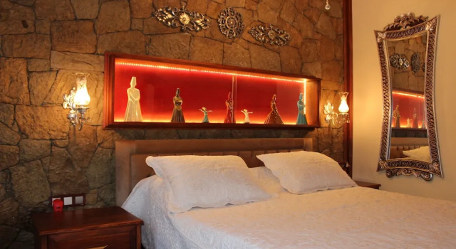 Номер Luxury Цокольный этаж Kazdaglari Karye Müze Hotel