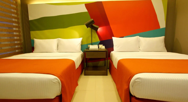 Camera Deluxe con vista sulla piscina Boracay Uptown