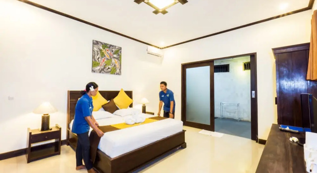 Двухместный номер Deluxe Pondok Baruna Frangipani