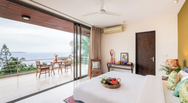 Staymaster Edge Water- Sea View 4BR, Varaa Villa 3 tähden hotellit kohteessa Goa, 3*