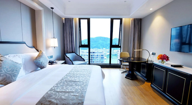 Двухместный номер Deluxe Ramada Plaza by Wyndham Wenzhou