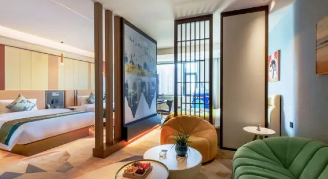 Люкс Qujing Qihui Intelligent Hotel (Qiqu Dreams Great World Branch)