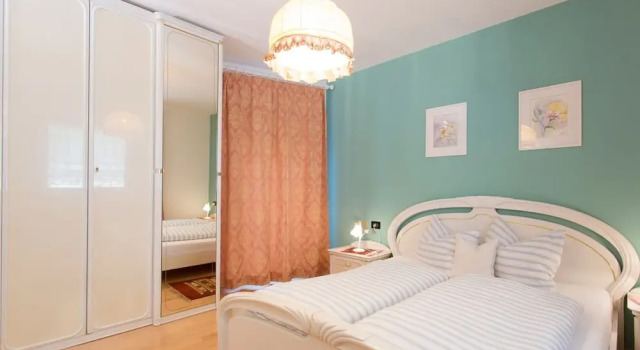 Кровать в общем номере с 3 комнатами Residence Obermoarhof - Family Apartments with Pool & Playground