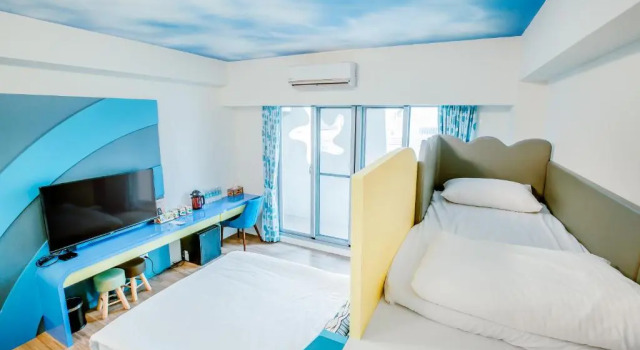 Семейный номер Superior с балконом Party of the Ocean B&B