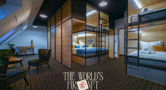 Капсула Classic CHORS like a hotel - Capsule & NFT Boutique Hostel Bratislava - City Center
