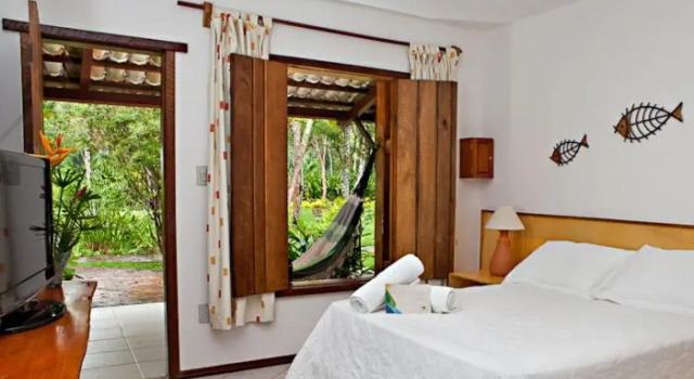 Бунгало с красивым видом из окна Hotel Karapitangui