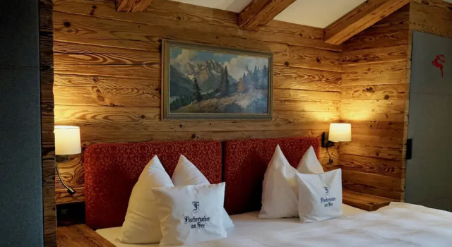 Hotel garni Fischerweber am See, Reservar Hotel Hotéis em Tegernsee com pequeno-almoço, Café da manhã
