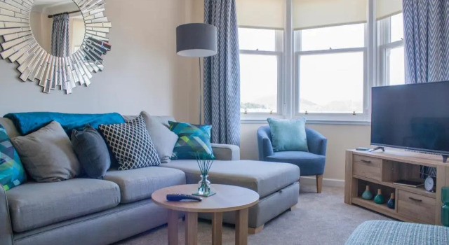 Lexington Apartments, entire apartment, sea view, private parking, wifi, Забронировать Апартаменты/квартира Ротсей Isle of Bute, рядом с Rothesay Golf Club