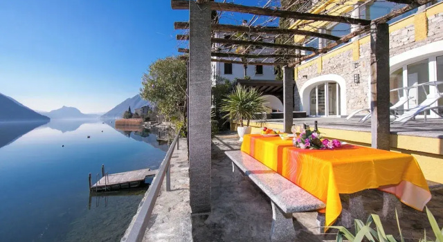 Семейная вилла с балконом Villa Lugano Lakefront