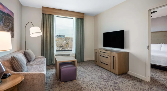 Люкс c 1 комнатой с видом на горы Homewood Suites By Hilton Albuquerque Downtown