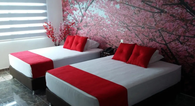 Двухместный номер Standard с балконом Hotel Jardines del Caney