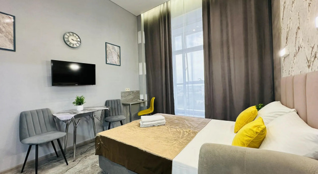 Двухместная студия InnHome Apartments (ИннХоум) на проспекте Свердловский
