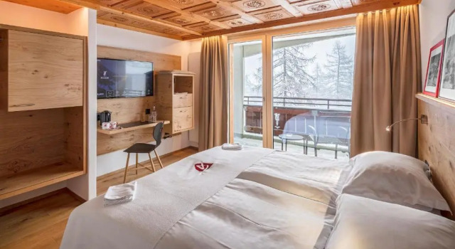 Двухместный номер Economy с видом на горы Swiss Alpine Hotel Allalin
