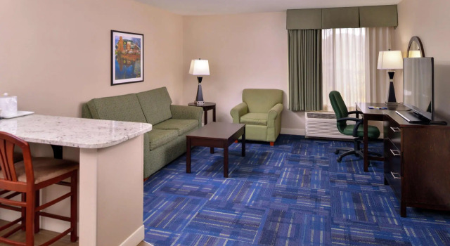 Двухместный люкс Hampton Inn Eugene