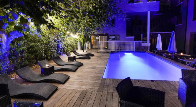 Четырёхместный номер Standard Hôtel Auberge Le Semnoz