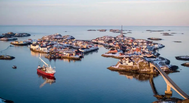Двухместный номер Superior Henningsvær Guesthouse