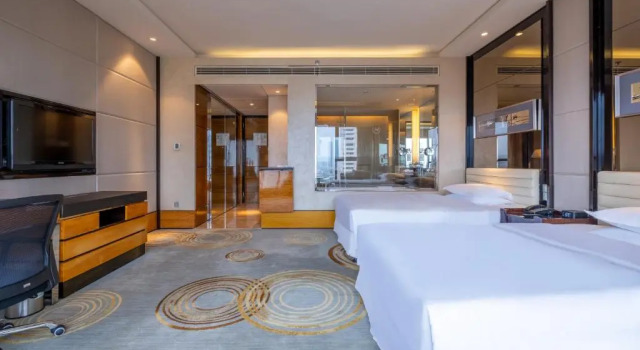 Двухместный номер Deluxe с видом на реку Sheraton Zhongshan Hotel