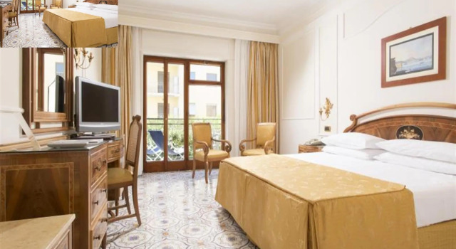 Двухместный номер Classic с балконом Grand Hotel de la Ville