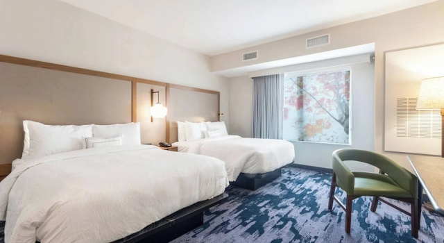 Четырёхместная студия Fairfield Inn & Suites by Marriott Dallas DFW Airport North/Coppell Grapevine