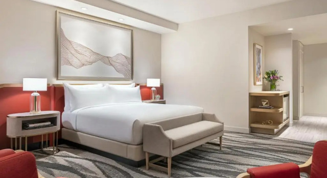 Двухместный номер Premium с видом на город Las Vegas Hilton At Resorts World
