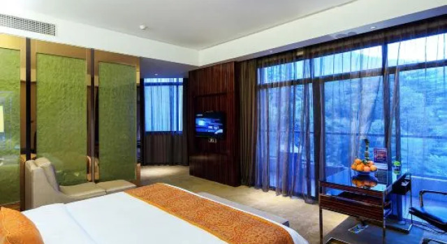 Люкс Yongding Tianzi Hot Spring Holiday Resort Longbowan Hotel