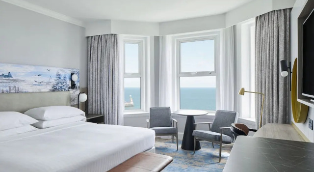 Двухместный номер Standard с видом на море Bournemouth Highcliff Marriott Hotel