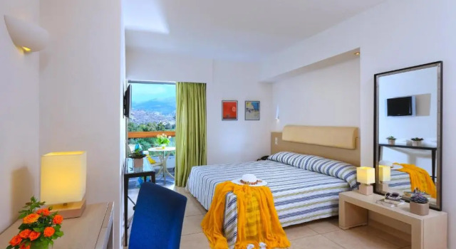 Двухместный номер с видом на море Sitia Beach City Resort & Spa