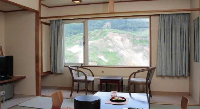 Номер Standard с красивым видом из окна Manza Hotel Juraku