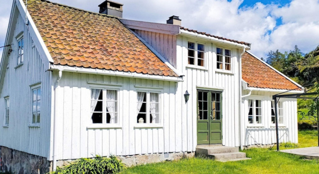 5 Person Holiday Home in Grimstad-by Traum, Rezervovat Rekreační dům Chaty v Southern Norway, Chalupa