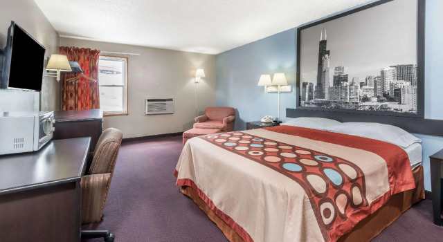 Двухместный номер Standard Motel 6 Litchfield, IL
