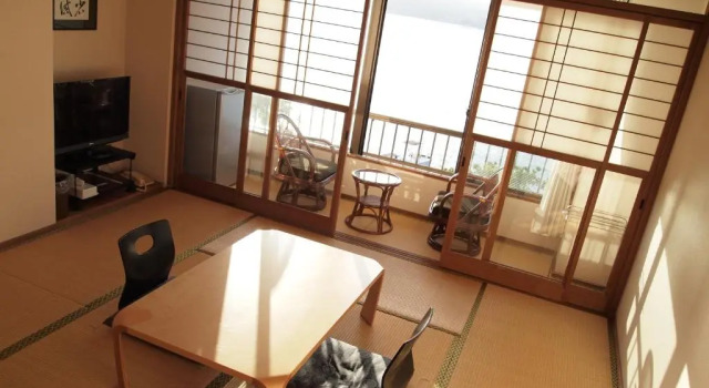 Economy Japanese Style room with partial sea view Sakuraya