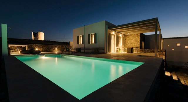 M4 Miloi 5 Luxury Villa in Kythnos, Rezerwuj Willa Kitnos Kythnos