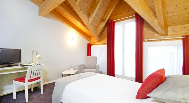 Одноместный номер Standard с балконом Hotel Steinmattli