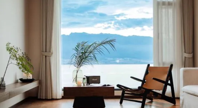 Семейный люкс с видом на море Dali Haidong Fang Dye Autumn Seascape Holiday Home (Haidong Branch)