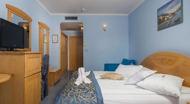 Двухместный номер Standard с балконом и с видом на море Hotel Miramare