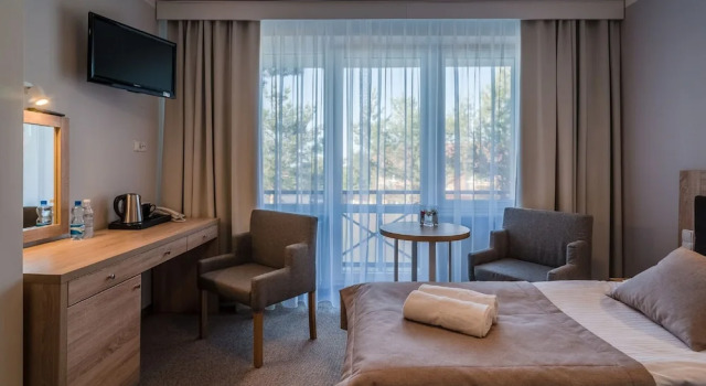 Двухместный номер Classic с балконом Hotel *** NAT Jarosławiec
