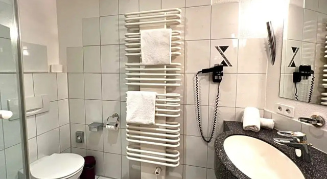 Номер Deluxe Hotel Am Hirschhorn - Wellness - Spa - and more
