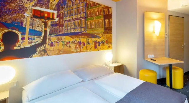 Двухместный номер B&B Hotel Düsseldorf-City