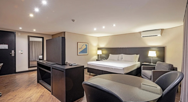 Двухместный семейный номер Standard Slaviero Hotel Baia Norte Florianópolis