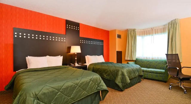 Четырёхместный номер Standard с видом на залив Travelodge by Wyndham Absecon Atlantic City