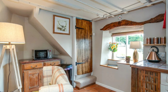 Ivy Cottage, Buchen Sie Ferienhaus Beguildy South Wales