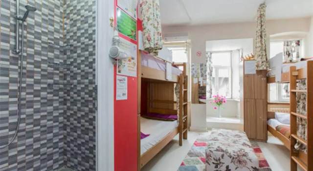 Кровать в общем номере (женский номер) Taksim Hostel Green House Istanbul