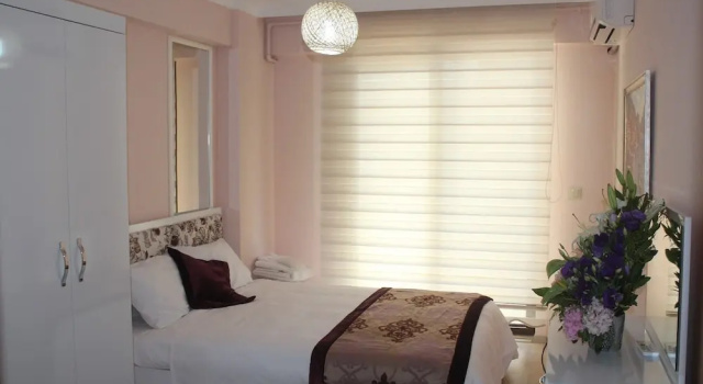 Апартаменты с 2 комнатами с балконом Nurcem Apart Otel